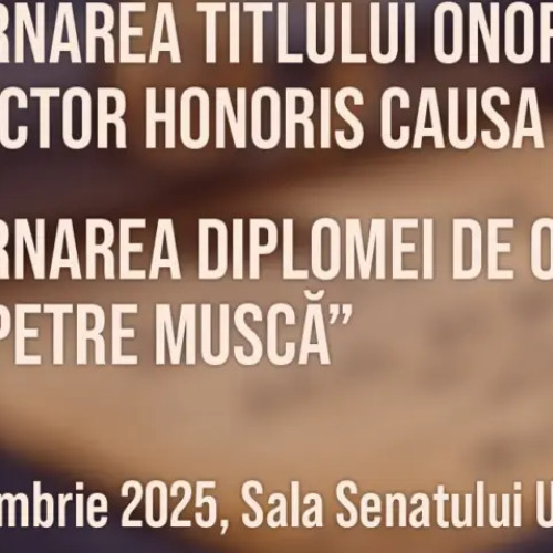 Universitatea din Târgu Mureș decernează titlul Doctor Honoris Causa academicianului Maya Simionescu