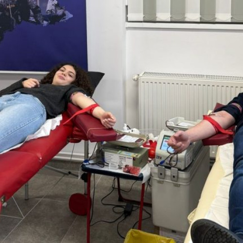 Polițiștii din Maramureș donează sânge pentru susținerea cauzelor caritabile
