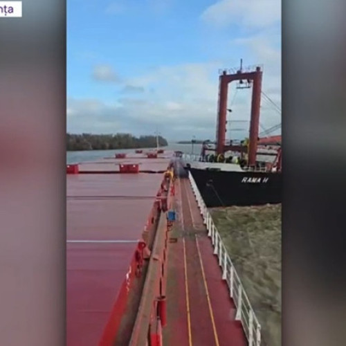 Două nave s-au ciocnit pe Dunăre în județul Tulcea, primul a fost amendat