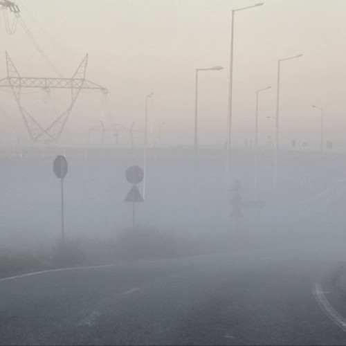 Cod galben de ceață în zona continentală a județului Constanța până la ora 10:00