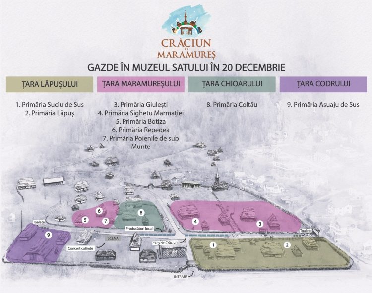 Crăciun în Maramureș aduce tradițiile autentice în Muzeul Satului din Baia Mare