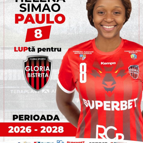 Gloria Bistrița anunță transferul coordonatorului Helena Simao Paulo