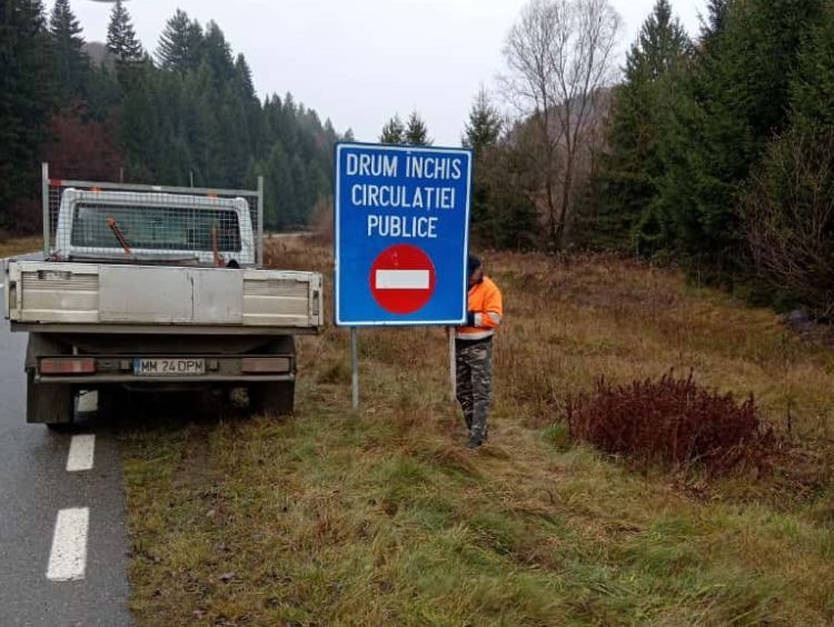Mai multe drumuri din Maramureș vor fi închise pe timpul iernii