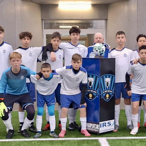 Copiii de la CS Medgidia câștigă Turneul Internațional al Prieteniei