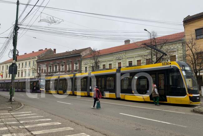 Pana la tramvaiul turistic din Timișoara afectează liniile 1 și 2