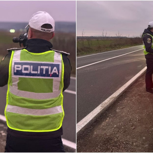 Acțiune a poliției din Blaj și Jidvei pentru combaterea excesului de viteză