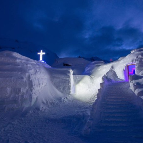 Hotelul de Gheață de la Bâlea Lac nu va fi deschis în acest sezon din cauza temperaturilor ridicate