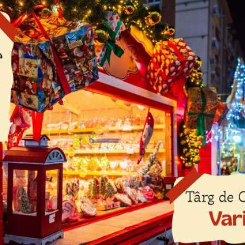 Târgul de Crăciun din Variaș implică activ comunitatea locală