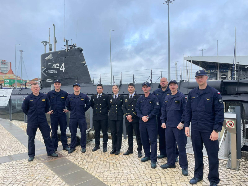 Aspirantul David Mihalcea s-a pregătit la bordul submarinului portughez NRP „Arpão”