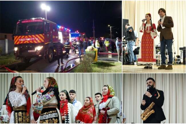 Comunitatea din Remetea Mare sprijină două familii afectate de incendiu printr-o seară caritabilă