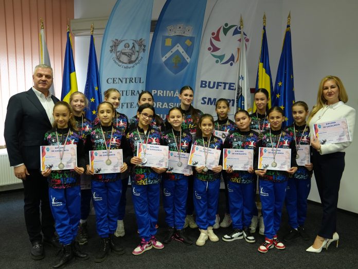 Primarul Gheorghe Pistol a premiat sportivele din Buftea și a vizitat handbaliștii CSS Ilfov