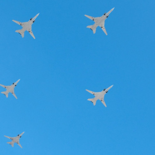 Avioane Tupolev ruse efectuează patrulare strategică în Marea Neagră