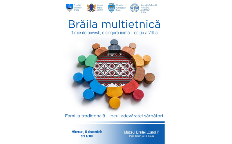 Brăila celebrează Ziua Minorităților Naționale printr-un eveniment multicultural