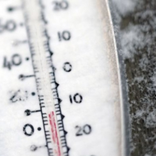 Botoșaniul înregistrează cea mai scăzută temperatură a iernii până acum