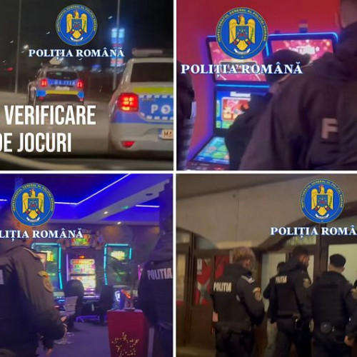 Polițiștii covăsneni mențin ordinea publică prin controale în localurile de jocuri de noroc