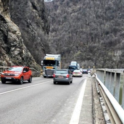 Lucrările pe DN7 – Valea Oltului se reduc din cauza sezonului rece și sărbătorilor