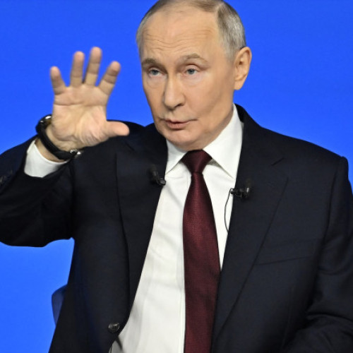 Putin laudă armata în conferința anuală și critică sprijinul european pentru Ucraina