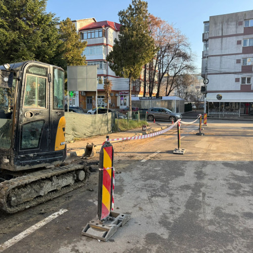 Se închid parțial circulația pe strada Octav Onicescu din Botoșani pentru branșarea la apă
