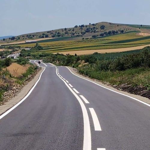 Consiliul Județean Alba finalizează modernizarea DJ 107V cu o investiție actualizată la peste 23 milioane lei