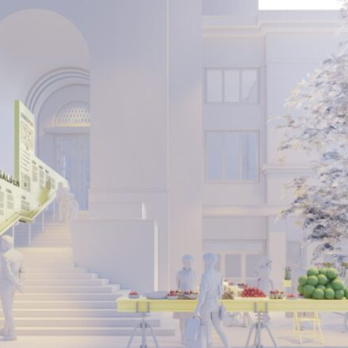 Sectorul 1 inaugurează HUB-ul cultural deGalben în Piața Amzei