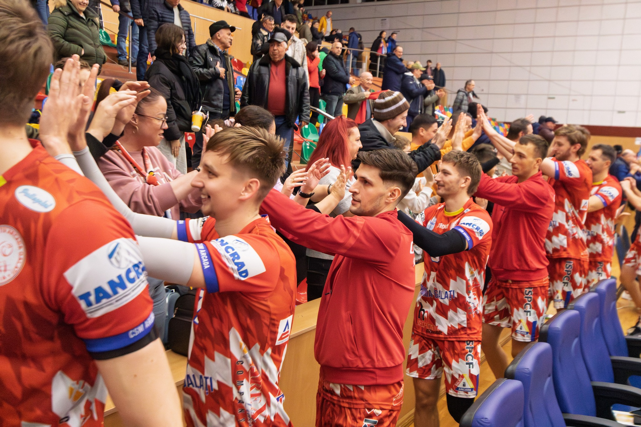 CSM Arcada încheie turul Diviziei A1 de volei masculin cu 11 victorii consecutive