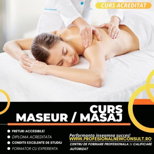 Profesional New Consult oferă cursuri de calificare în masaj și estetică în Focșani