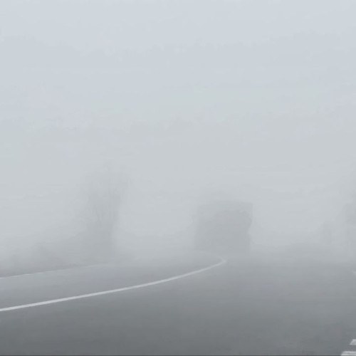 Poliția recomandă prudență în trafic din cauza ceții în județul Constanța