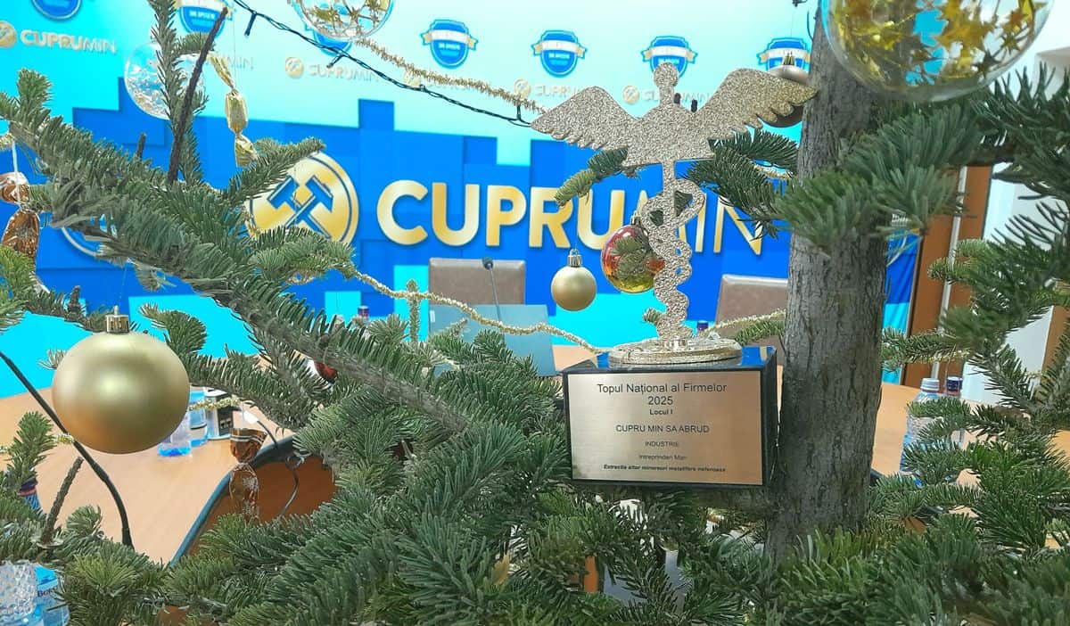 Cupru Min urează sărbători fericite și mulțumește pentru rezultatele din 2025