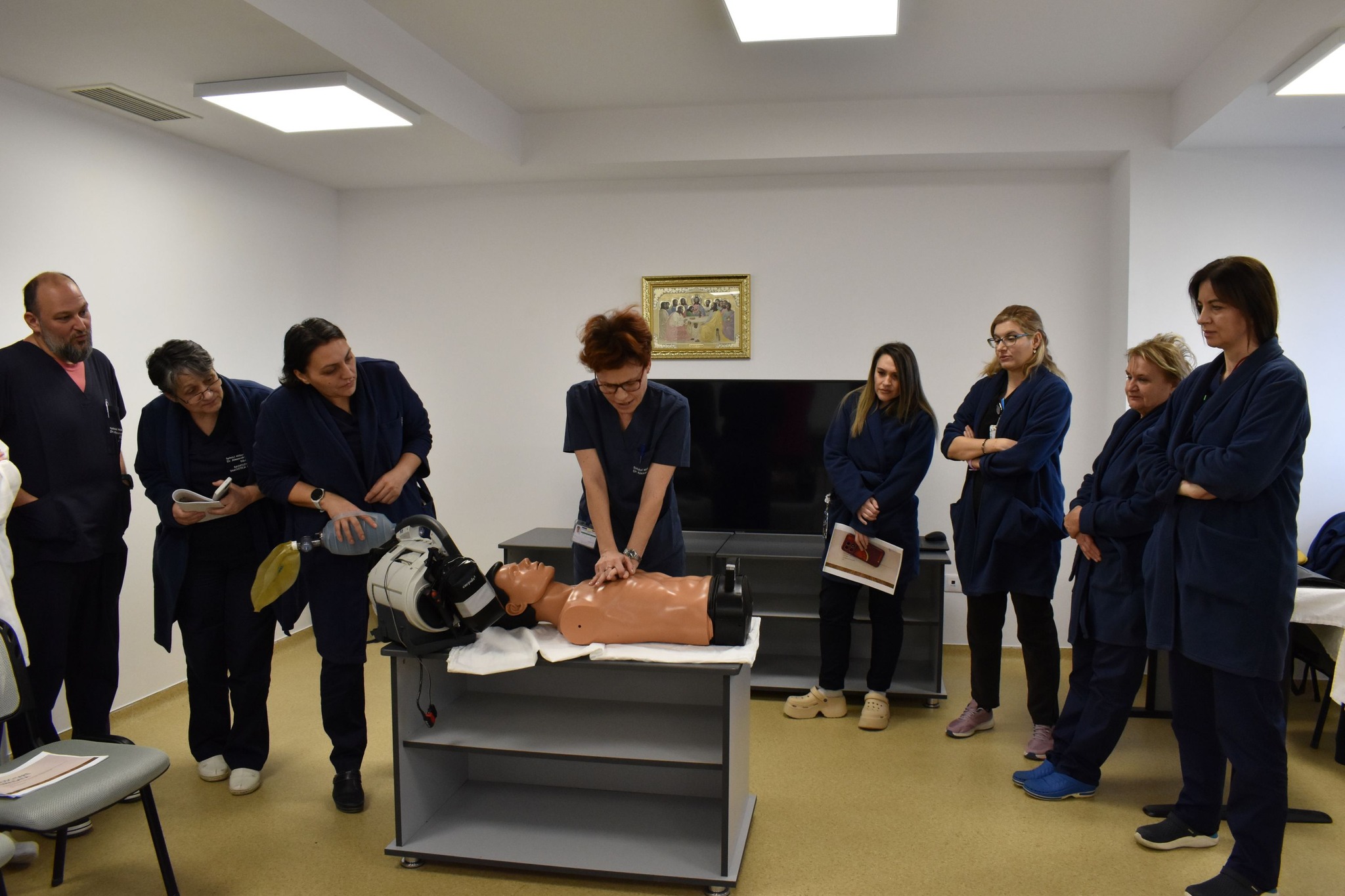 Medicii din Sibiu au participat la instruire pentru resuscitare actualizată după ghidul ERC 2025