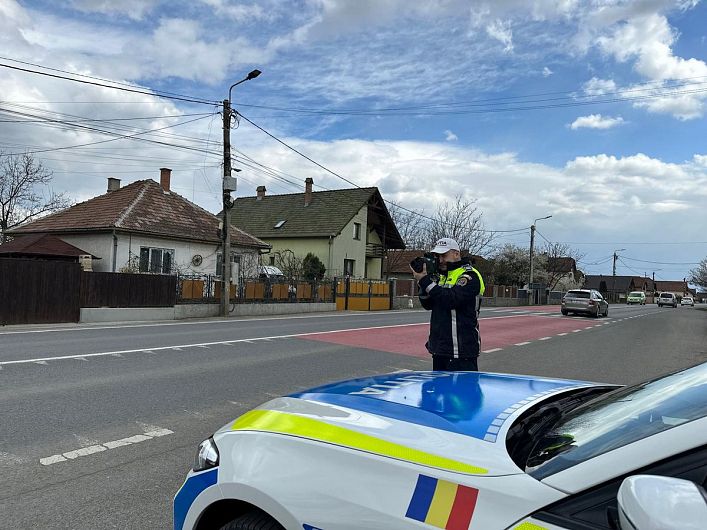 Polițiștii din Covasna intensifică controalele pentru depistarea alcoolului și vitezei excesive