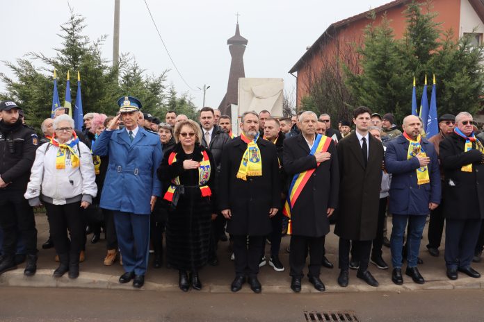 Comemorarea eroilor Revoluției din decembrie 1989 la Popești-Leordeni