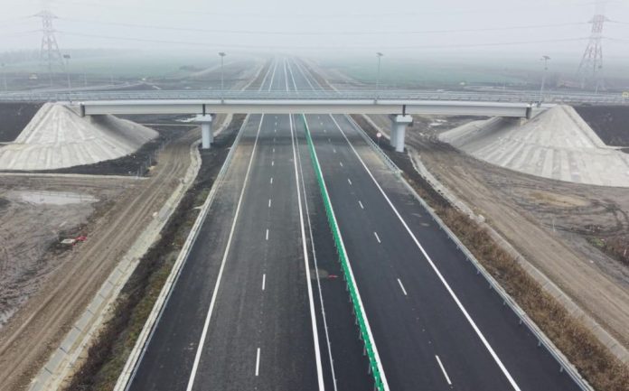Sectorul Focșani–Adjud Nord de pe Autostrada Moldovei a fost inaugurat