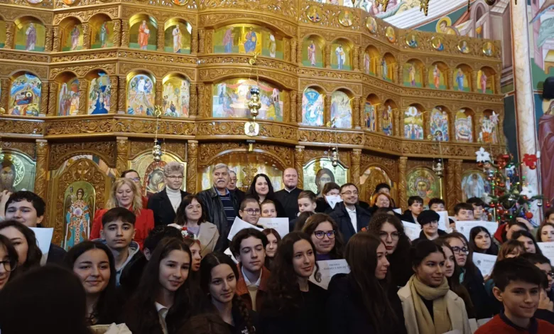 Biserica Sfântul Mina din Buzău găzduiește festivitatea Concursului literar pentru elevi