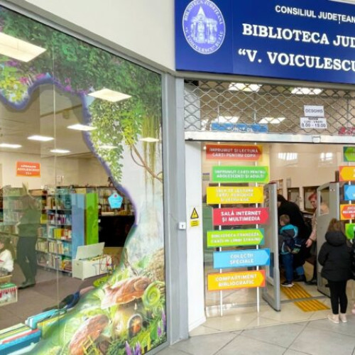 Biblioteca din Buzău își suspendă activitatea de sărbători, cu o excepție pe 5 ianuarie
