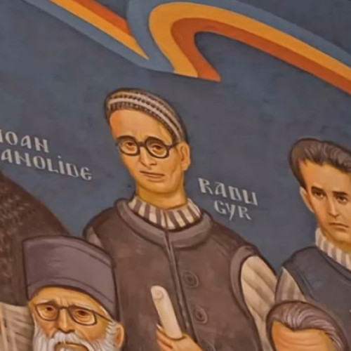 Picturi controversate cu figuri legionare apar pe capela unei biserici din Apărătorii Patriei