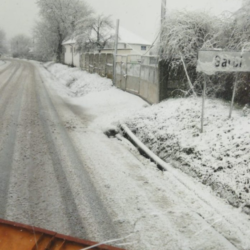 Consiliul Județean Vrancea menține deszăpezirea pe drumurile județene din nordul județului