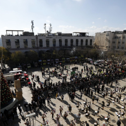 Betleemul reaprinde spiritul Crăciunului după doi ani de război