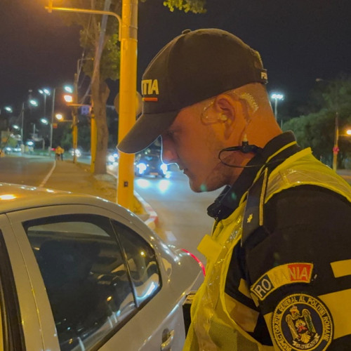 Peste 60 de polițiști au efectuat verificări și aplicat sancțiuni în trafic în județul Constanța